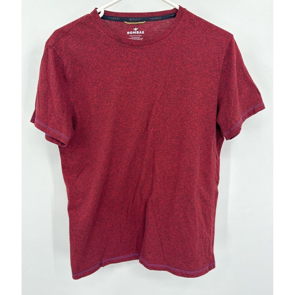 Bombas Bee Better T-Shirt‎ Crew Neck Red Mens Sz Medium